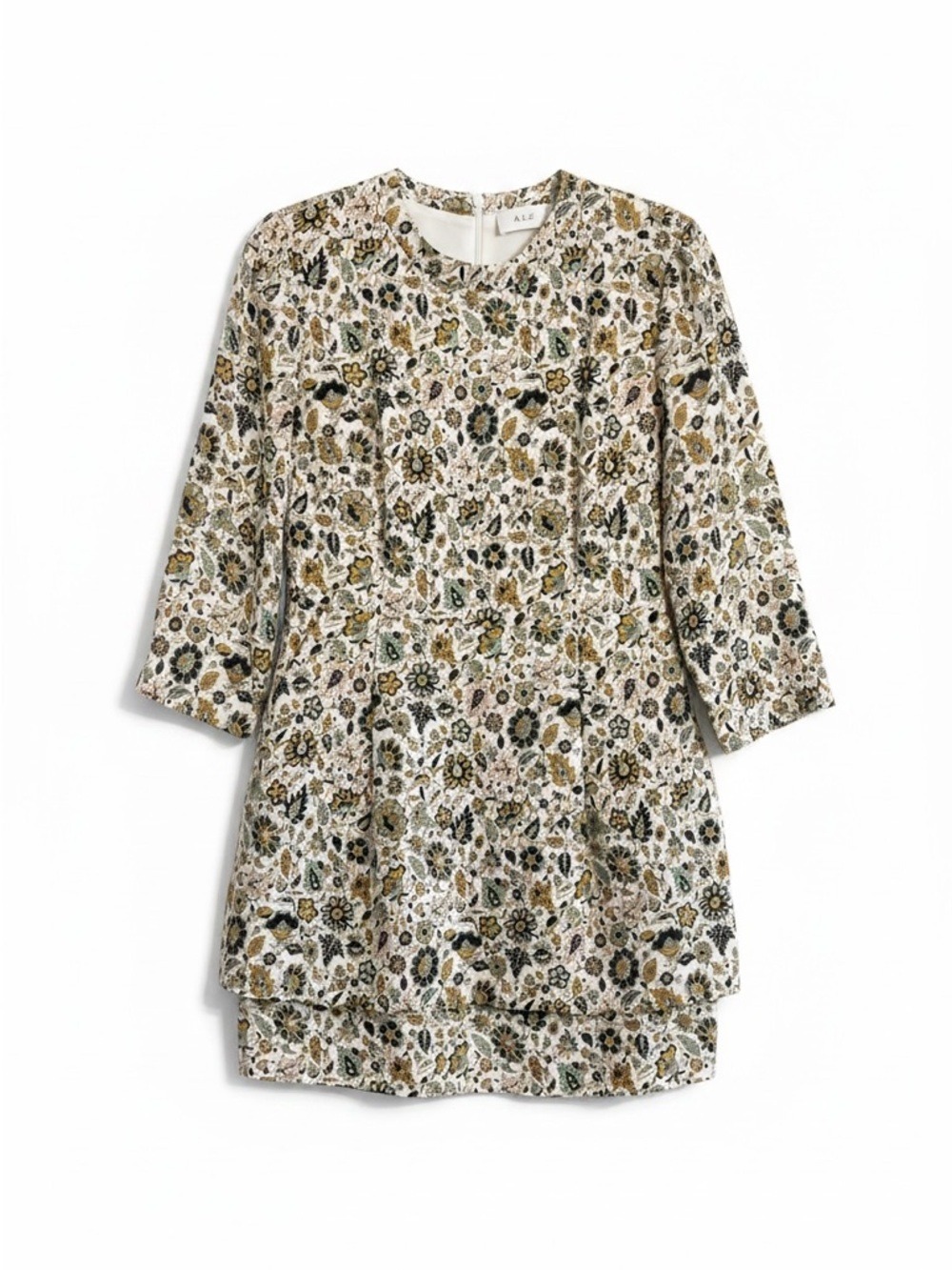A.L.C. Silk Floral Paisley Tordi Peplum Dress NWT Size 8